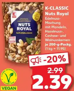 Kaufland K-CLASSIC Nuts Royal Angebot