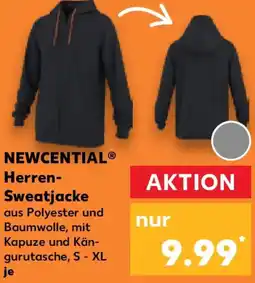 Kaufland NEWCENTIAL Herren Sweatjacke Angebot