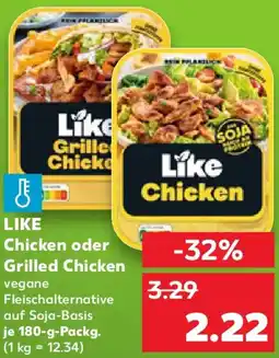 Kaufland LIKE Chicken oder Grilled Chicken Angebot
