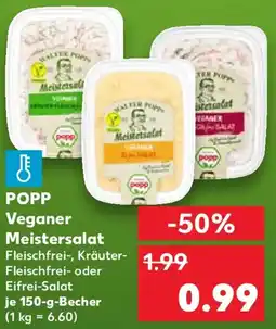 Kaufland POPP Veganer Meistersalat Angebot