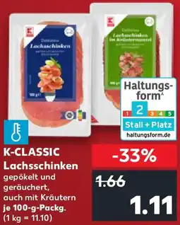 Kaufland K-CLASSIC Lachsschinken Angebot
