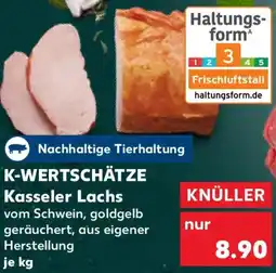 Kaufland K-WERTSCHÄTZE Kasseler Lachs Angebot