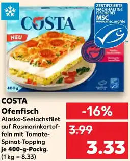 Kaufland COSTA Ofenfisch Angebot