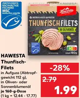 Kaufland HAWESTA Thunfisch Filets Angebot