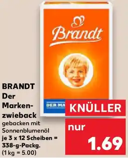 Kaufland BRANDT Der Markenzwieback Angebot