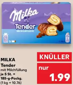 Kaufland MILKA Tender Angebot