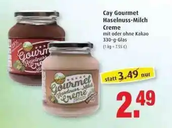 Markant Cay Gourmet Haselnuss-milch Creme Angebot