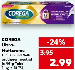 Kaufland COREGA Ultra Haftcreme Angebot