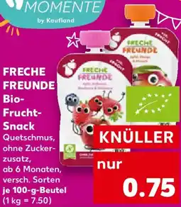 Kaufland FRECHE FREUNDE Bio Frucht Snack Angebot