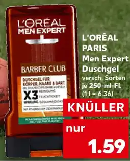 Kaufland L'ORÉAL PARIS Men Expert Duschgel Angebot