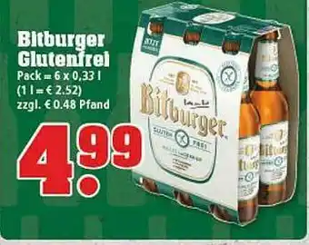 trinkgut Bitburger Glutenfrei Angebot