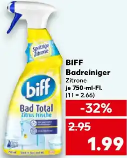 Kaufland BIFF Badreiniger Angebot