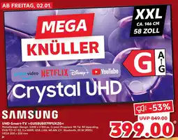 Kaufland SAMSUNG UHD-Smart-TV GU58U8079FUXZG Angebot