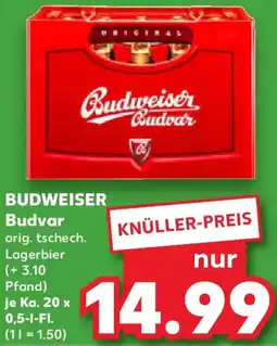 Kaufland BUDWEISER Budvar Angebot