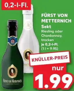 Kaufland FÜRST VON METTERNICH Sekt Angebot