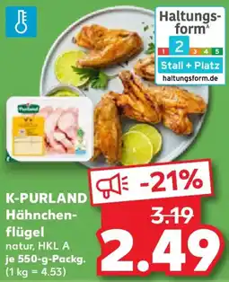 Kaufland K-PURLAND Hähnchenflügel Angebot