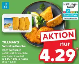 Kaufland TILLMAN'S Schnitzeltasche vom Schwein Angebot