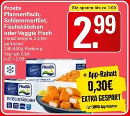 WEZ Frosta Pfannenfisch, Schlemmerfilet, Fischstäbchen oder Veggie Fisch Angebot