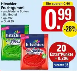 WEZ Hitschler Fruchtgummi Angebot