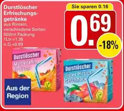 WEZ Durstlöscher Erfrischungsgetränke Angebot
