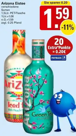 WEZ Arizona Eistee Angebot