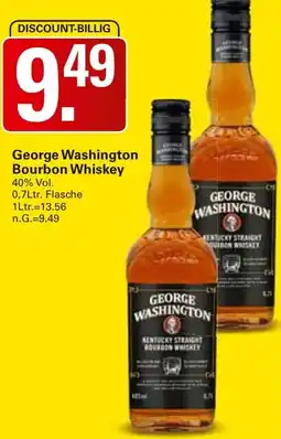 WEZ George Washington Bourbon Whiskey Angebot