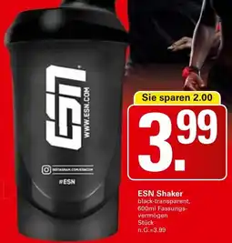 WEZ ESN Shaker Angebot