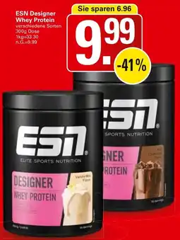 WEZ ESN Designer Whey Protein Angebot