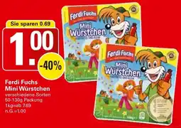 WEZ Ferdi Fuchs Mini Würstchen Angebot