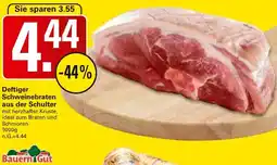WEZ Bauern Gut Deftiger Schweinebraten aus der Schulter Angebot