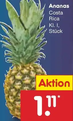 Netto Marken-Discount Ananas Angebot