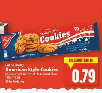 E-Center Gut & Günstig American Style Cookies Angebot