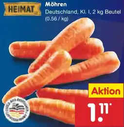 Netto Marken-Discount HEIMAT Möhren Angebot