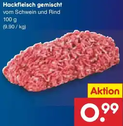 Netto Marken-Discount Hackfleisch gemischt Angebot
