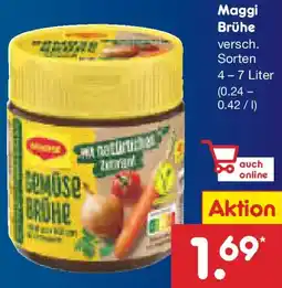 Netto Marken-Discount Maggi Brühe Angebot