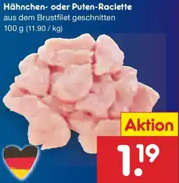 Netto Marken-Discount Hähnchen- oder Puten-Raclette Angebot
