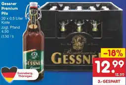 Netto Marken-Discount Gessner Premium Pils Angebot