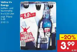 Netto Marken-Discount Veltins V+ Energy Angebot