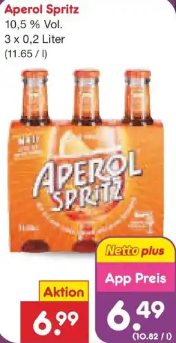 Netto Marken-Discount Aperol Spritz Angebot