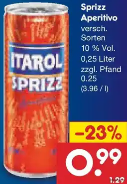 Netto Marken-Discount Sprizz Aperitivo Angebot
