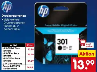 Netto Marken-Discount hp Druckerpatronen Angebot