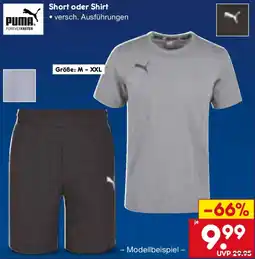 Netto Marken-Discount PUMA Short oder Shirt Angebot