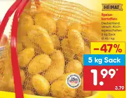 Netto Marken-Discount HEIMAT Speisekartoffeln Angebot