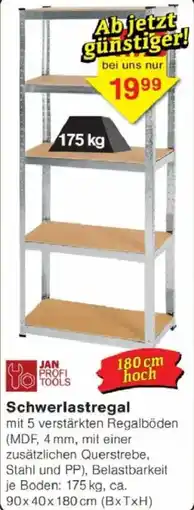 Jawoll JAN PROFI TOOLS Schwerlastregal Angebot