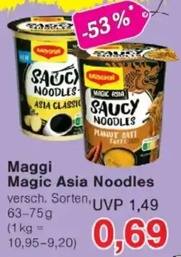 Jawoll Maggi Magic Asia Noodles Angebot