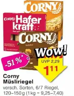 Jawoll Corny Müsliriegel Angebot