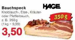 Jawoll HAGE Bauchspeck Angebot
