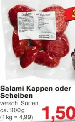 Jawoll Salami Kappen oder Scheiben Angebot