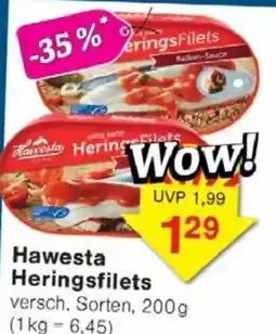 Jawoll Hawesta Heringsfilets Angebot