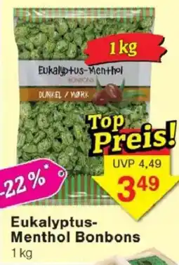 Jawoll Eukalyptus- Menthol Bonbons Angebot